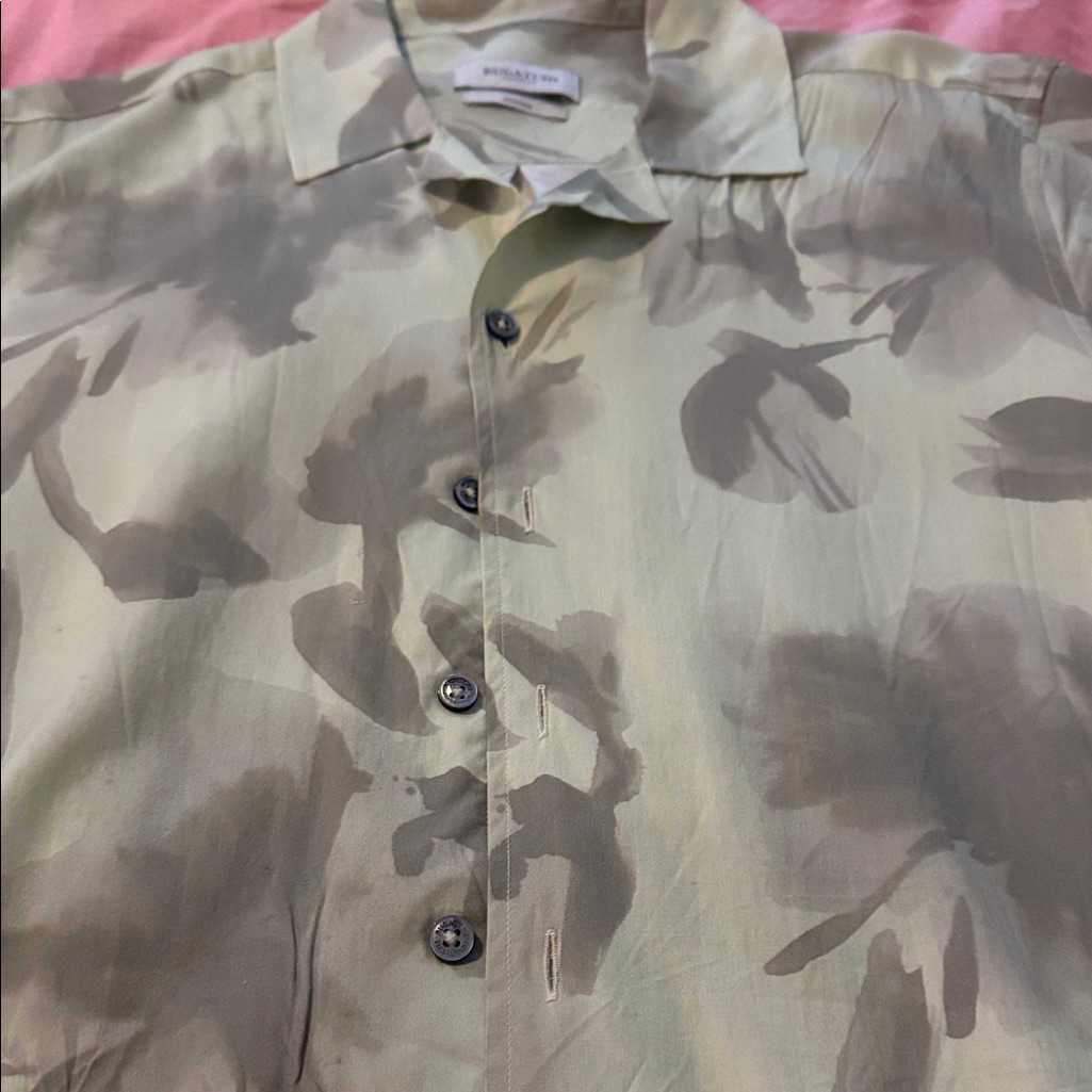 Bugatchi Floral Button-Up Shirt